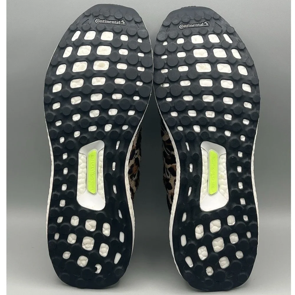 2020 Adidas Ultraboost DNA Leopard Animal Print Running - Men's Size 9.5 USED